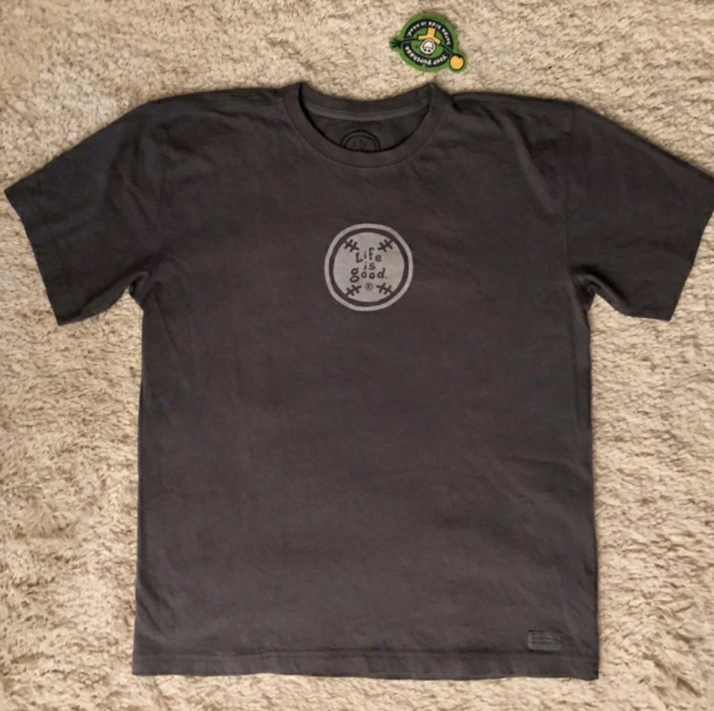 LIFE IS GOOD Ballyball Crusher Tee Size Medium